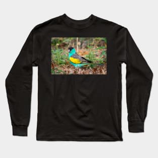 Hooded Parrot, Northern Territory Long Sleeve T-Shirt